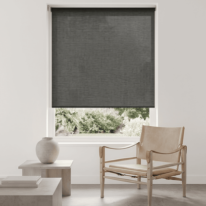 Hush Hue Light Filtering Woven Texture Roller Shade
