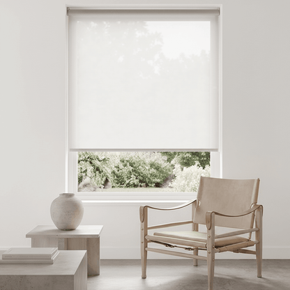 Hush Hue Light Filtering Woven Texture Roller Shade