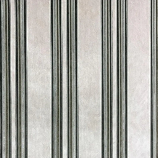 Vespera Striped Velvet Roman Shade