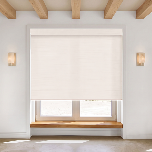 Light Catcher Semi-Blackout Woven Texture Roller Shade