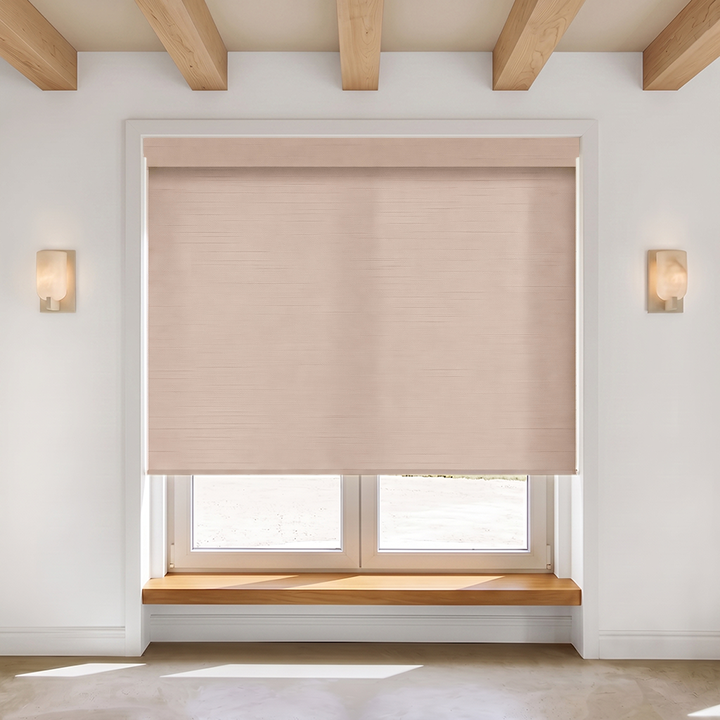 Light Catcher Semi-Blackout Woven Texture Roller Shade