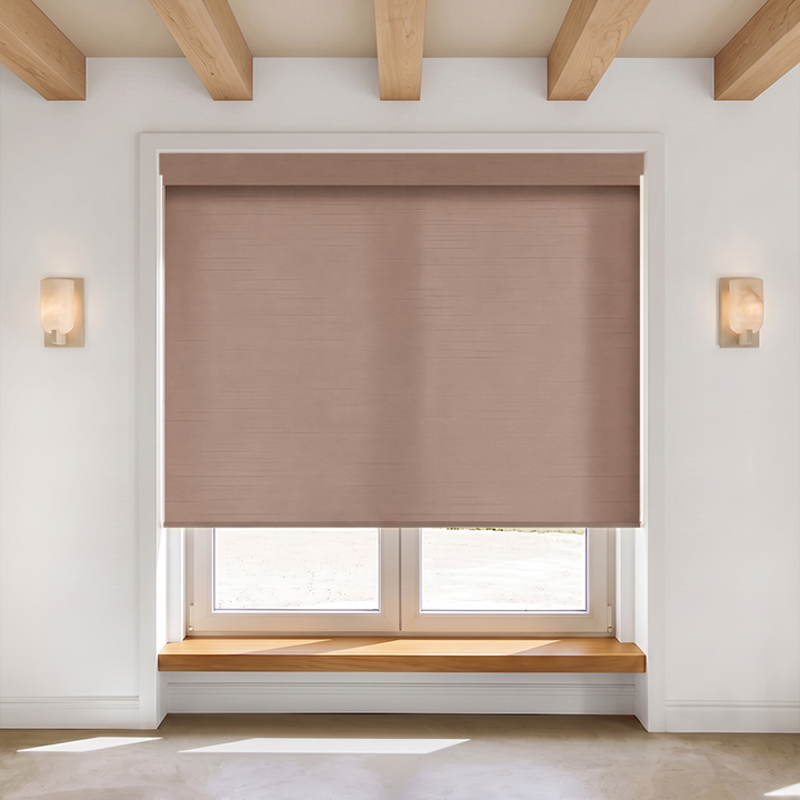 Light Catcher Semi-Blackout Woven Texture Roller Shade