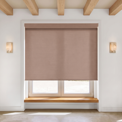 Light Catcher Semi-Blackout Woven Texture Roller Shade