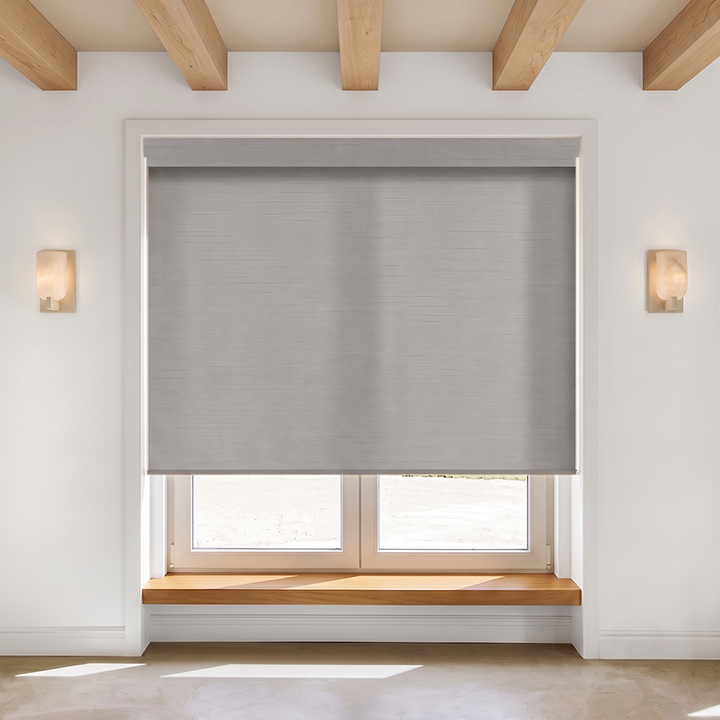 Light Catcher Semi-Blackout Woven Texture Roller Shade