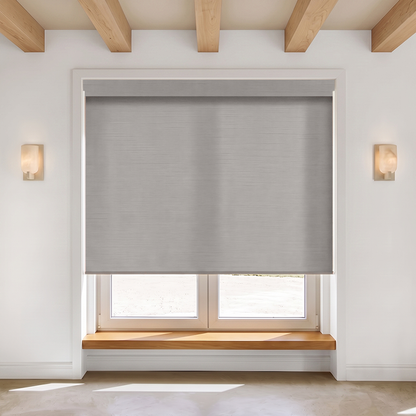 Light Catcher Semi-Blackout Woven Texture Roller Shade