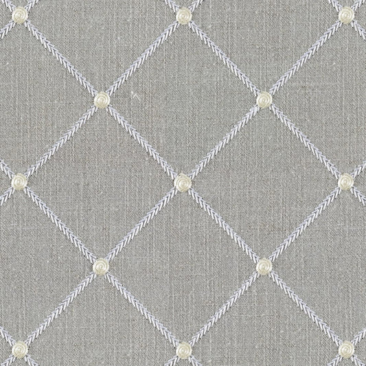 Sereno Linen Fabric - Chinchilla