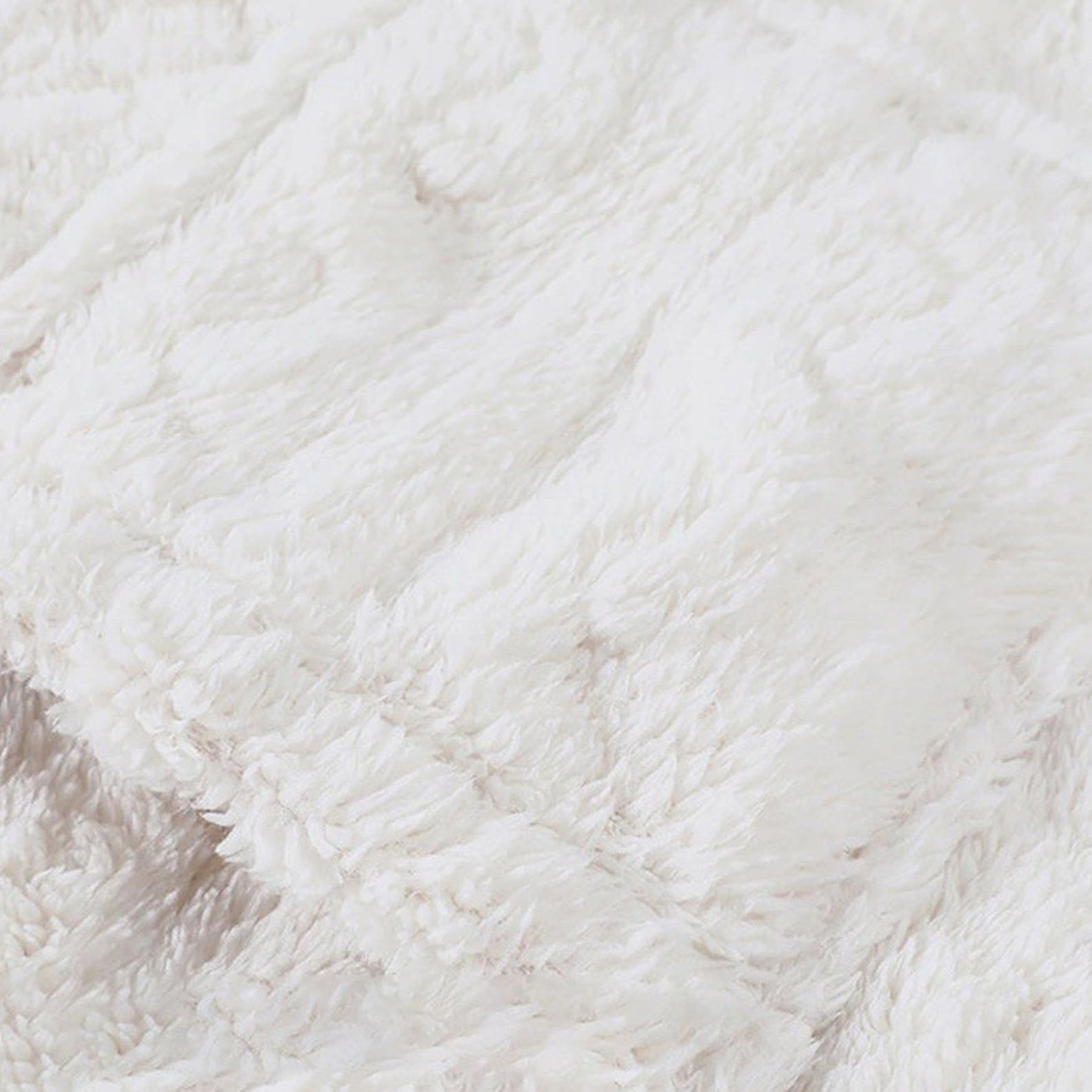 Ivory Fleece 2pc Set Pajama Set